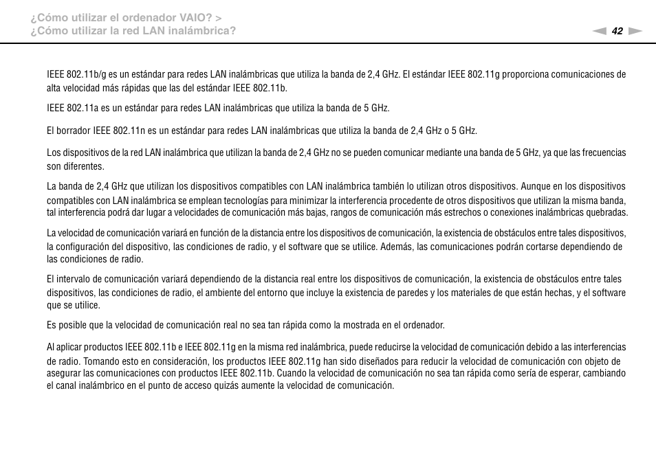 Sony VPCW11S1E User Manual | Page 42 / 127