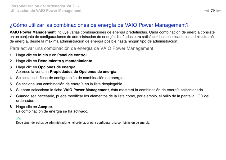 Sony VPCW11S1E User Manual | Page 79 / 127