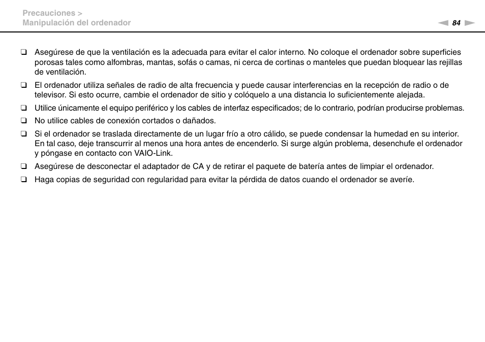 Sony VPCW11S1E User Manual | Page 84 / 127