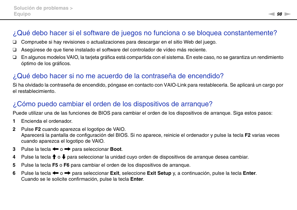 Sony VPCW11S1E User Manual | Page 98 / 127