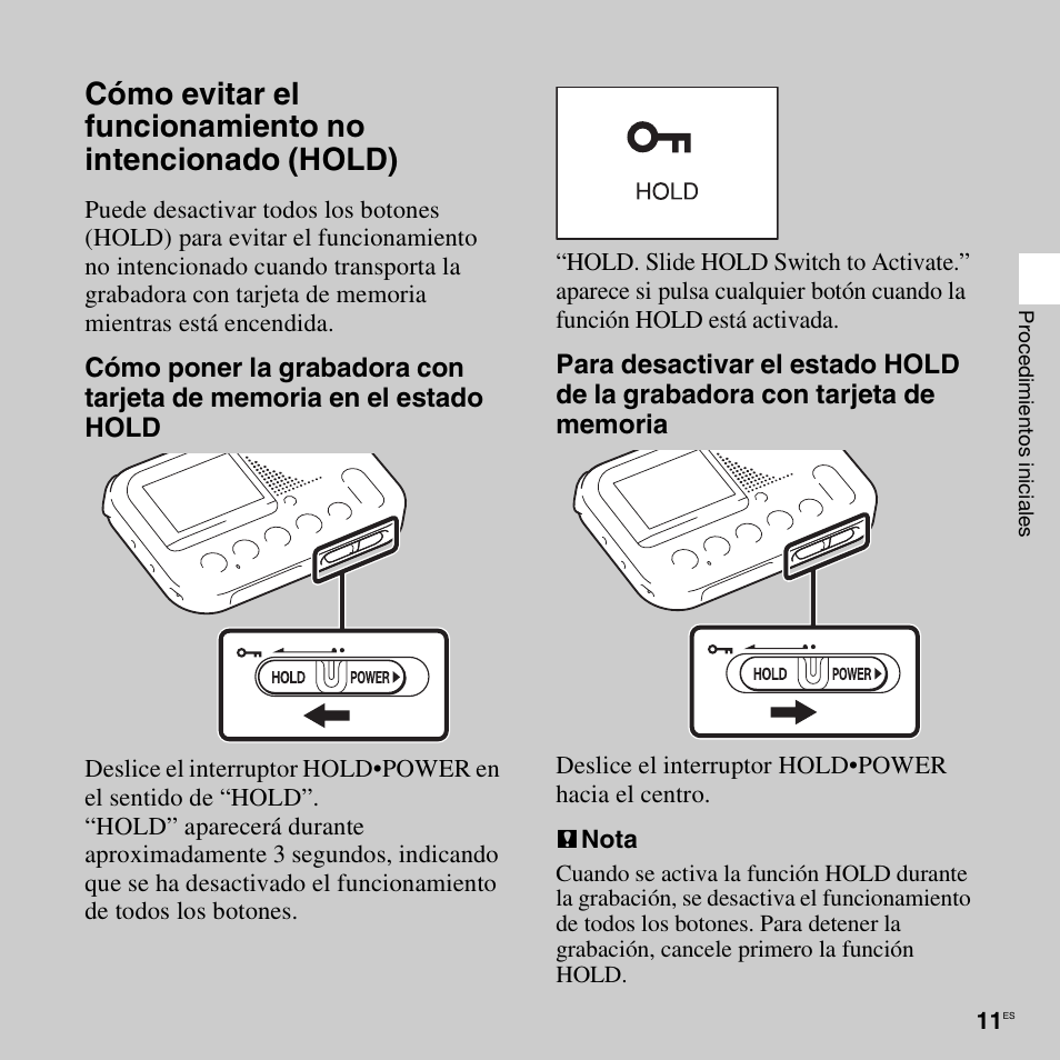 Sony ICD-LX30 User Manual | Page 11 / 63