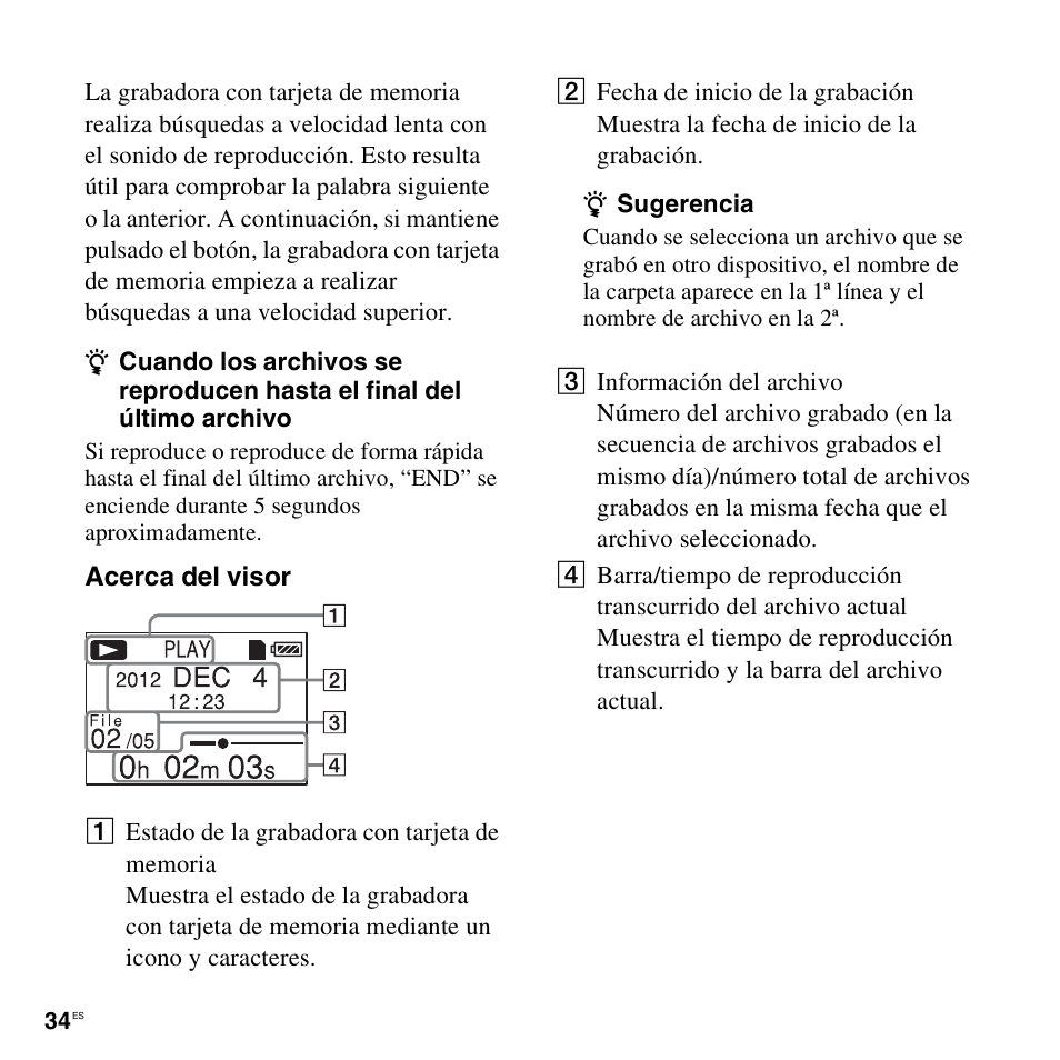 Sony ICD-LX30 User Manual | Page 34 / 63