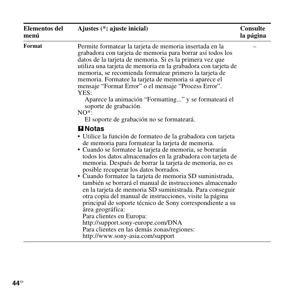 Sony ICD-LX30 User Manual | Page 44 / 63
