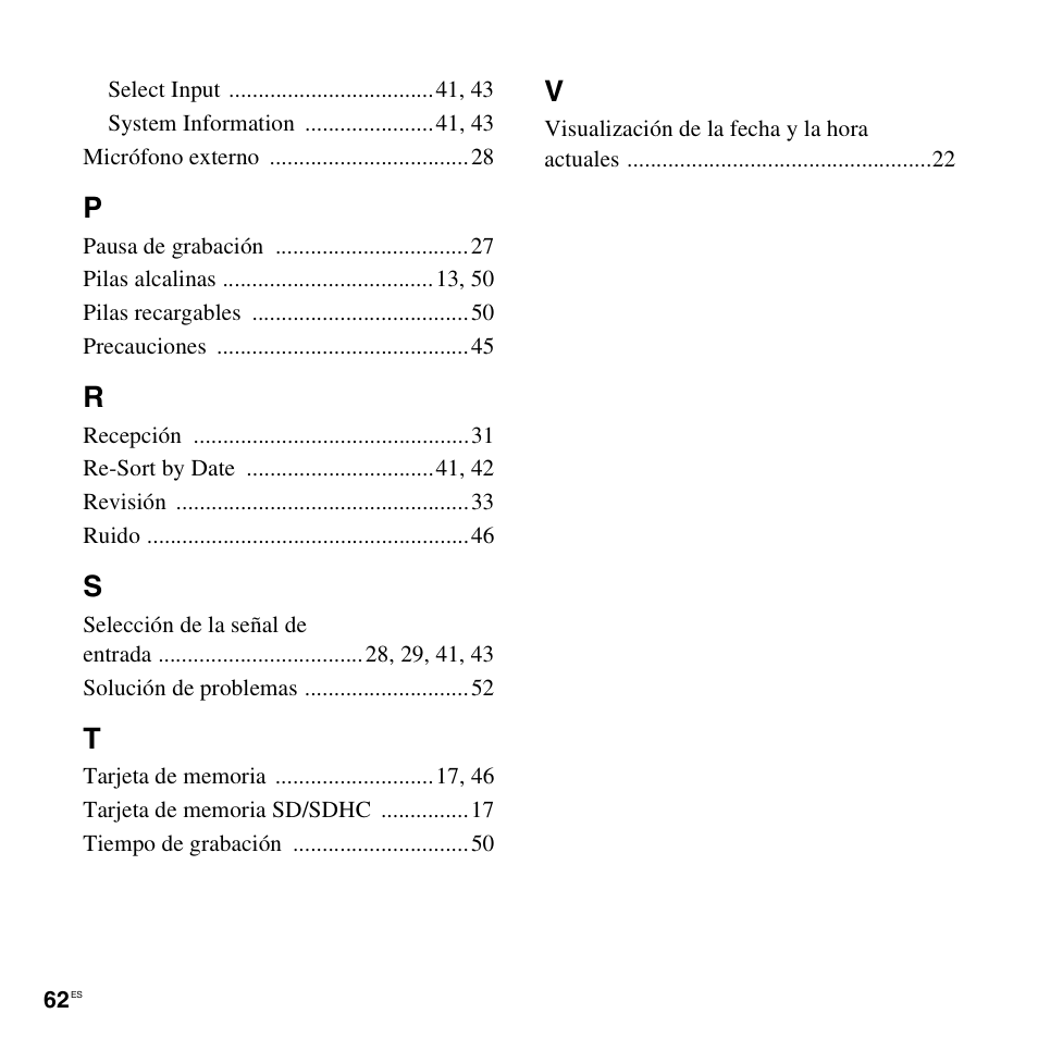 Sony ICD-LX30 User Manual | Page 62 / 63
