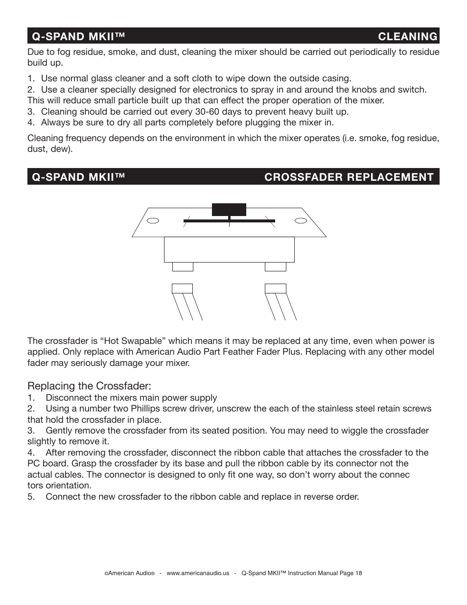 American Audio SWITCH User Manual | Page 18 / 23