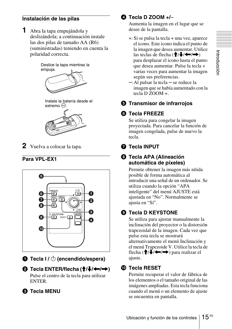 Sony VPL-EX1 User Manual | Page 123 / 164