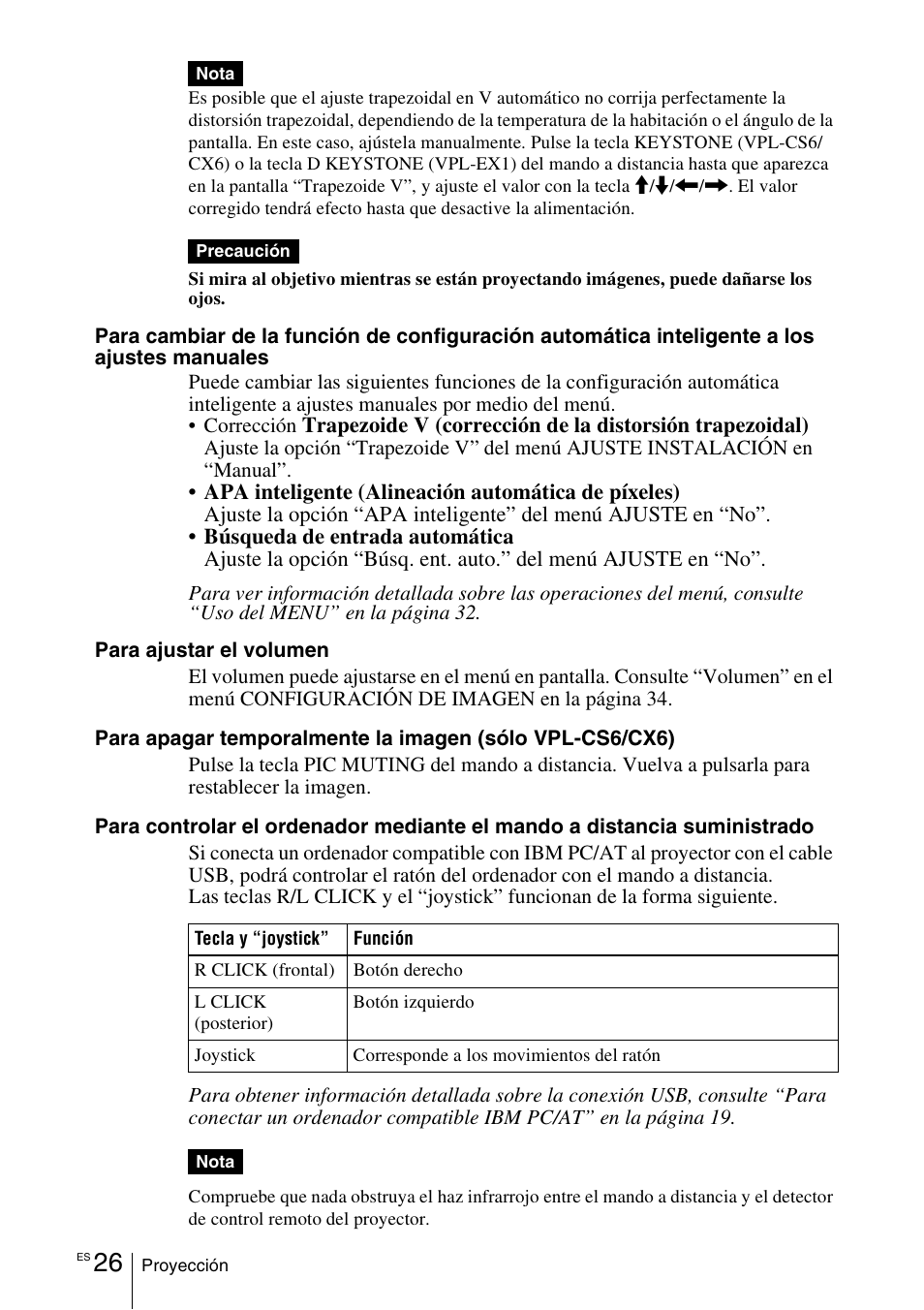 Sony VPL-EX1 User Manual | Page 134 / 164