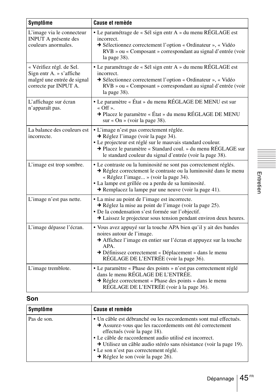 Sony VPL-EX1 User Manual | Page 99 / 164