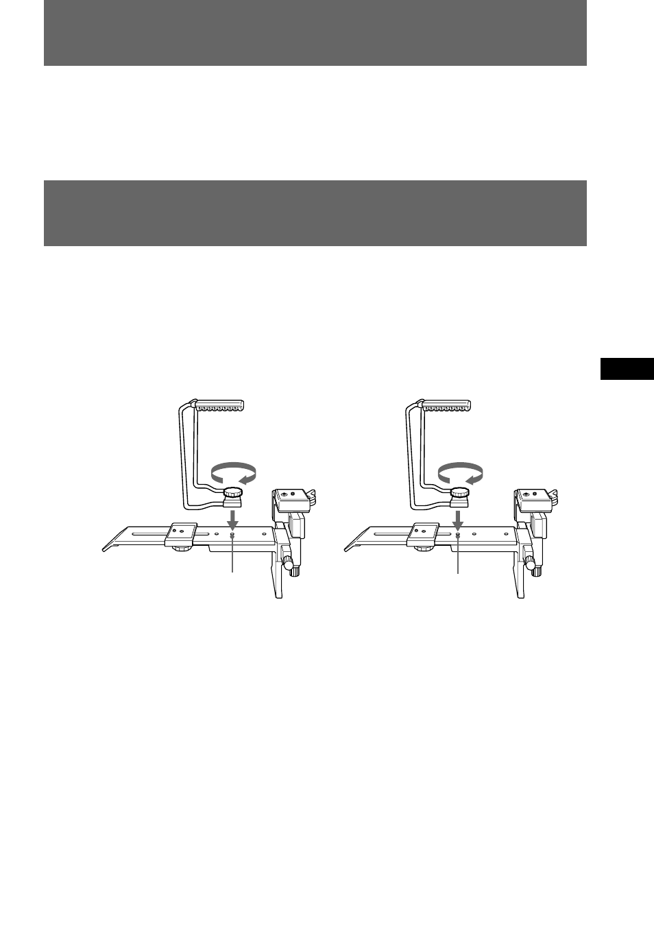 Using the carrying handle | Sony VCL-FS2K User Manual | Page 13 / 52