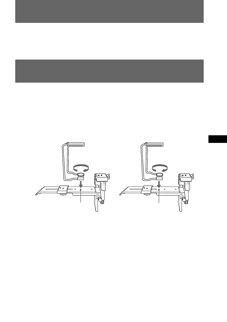 Utilisation de la poignée de transport | Sony VCL-FS2K User Manual | Page 29 / 52