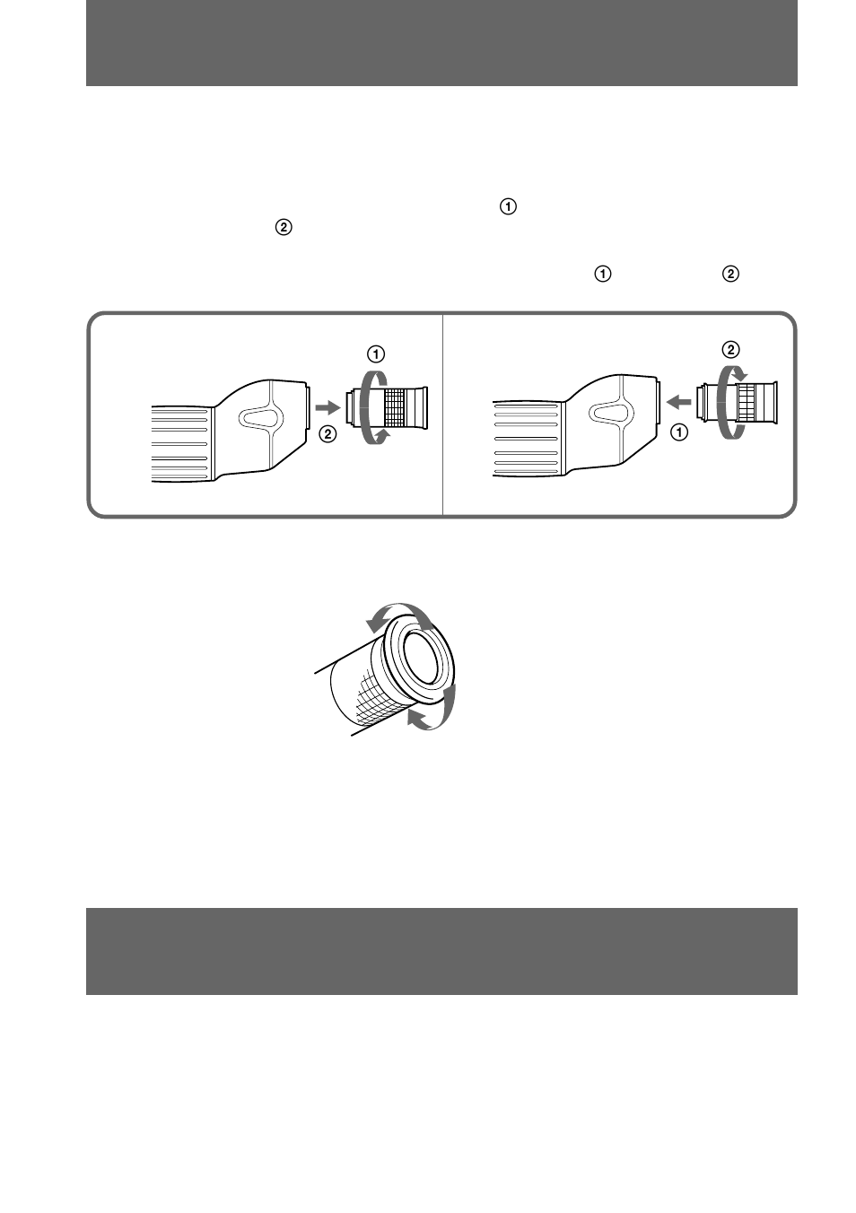 Uso del ocular para la observación, Consejos para después del uso | Sony VCL-FS2K User Manual | Page 46 / 52