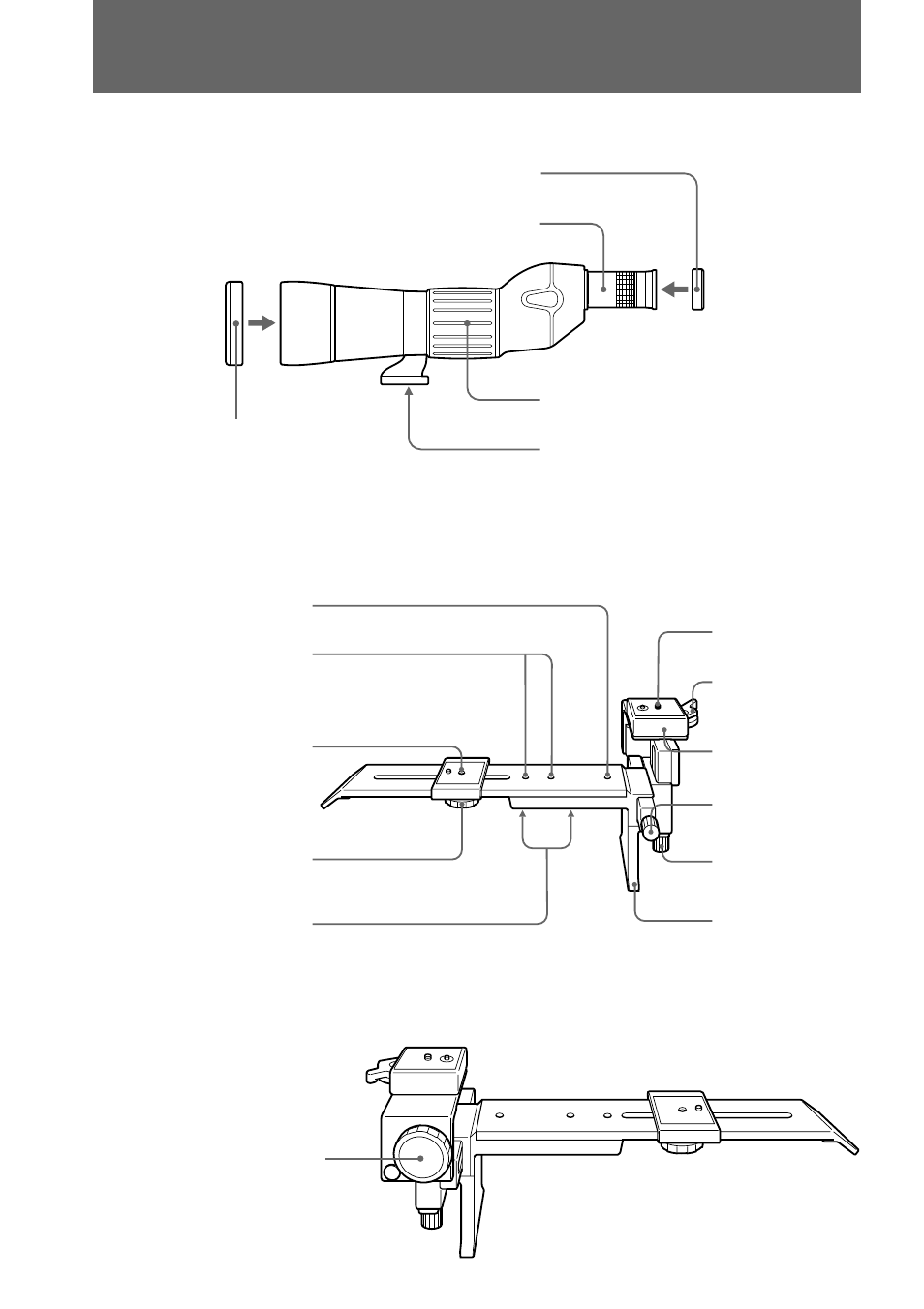 Índice de componentes y controles | Sony VCL-FS2K User Manual | Page 48 / 52