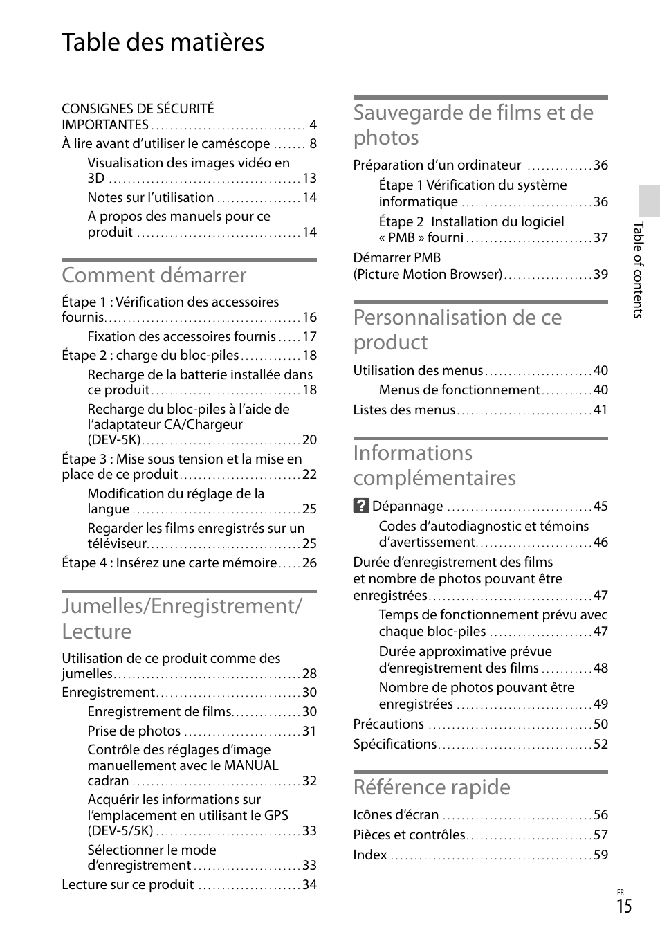 Sony DEV-3 User Manual | Page 123 / 271