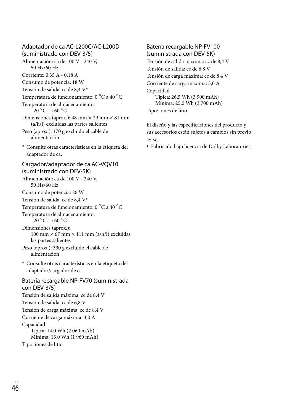 Sony DEV-3 User Manual | Page 214 / 271