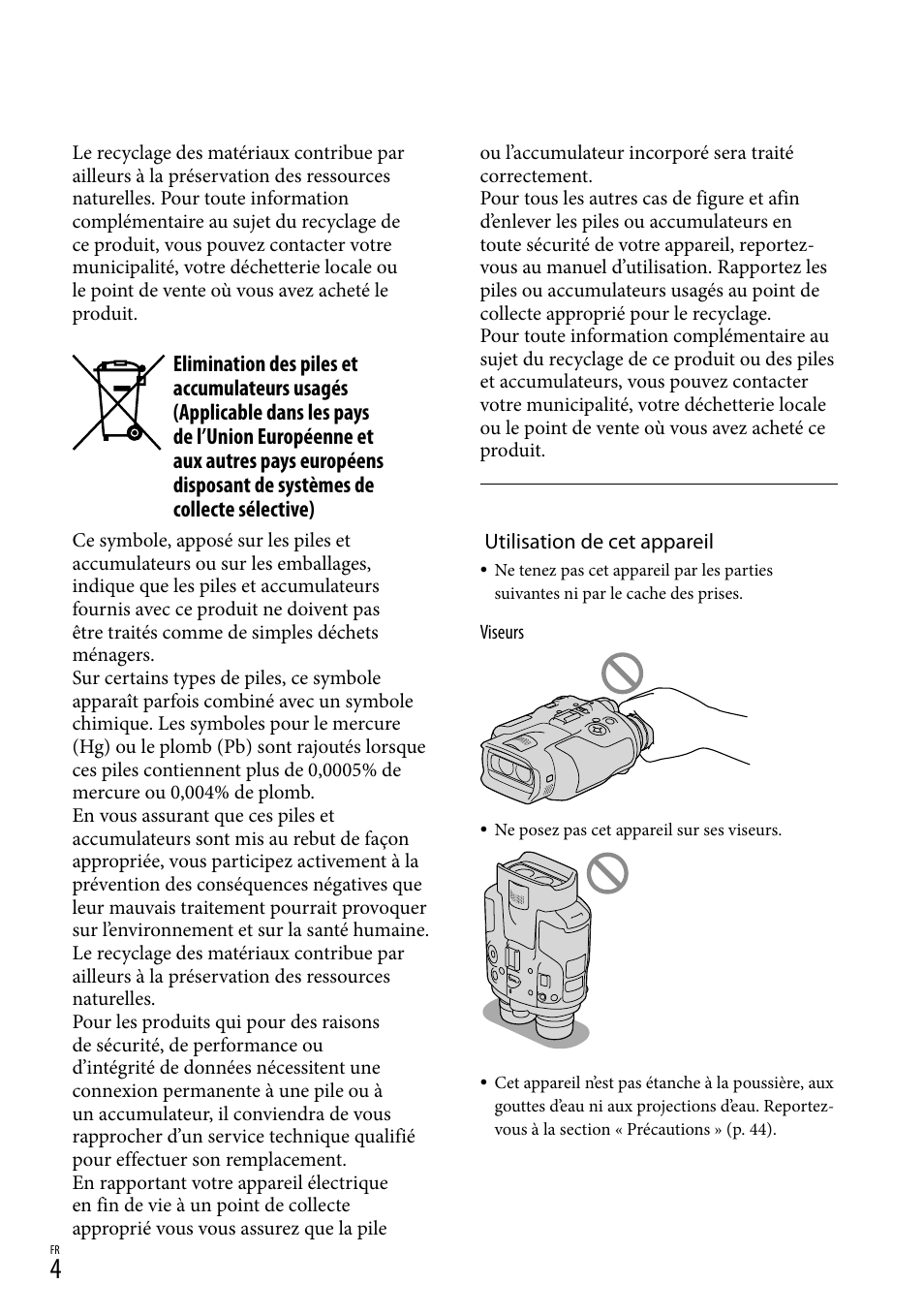 Sony DEV-3 User Manual | Page 58 / 271