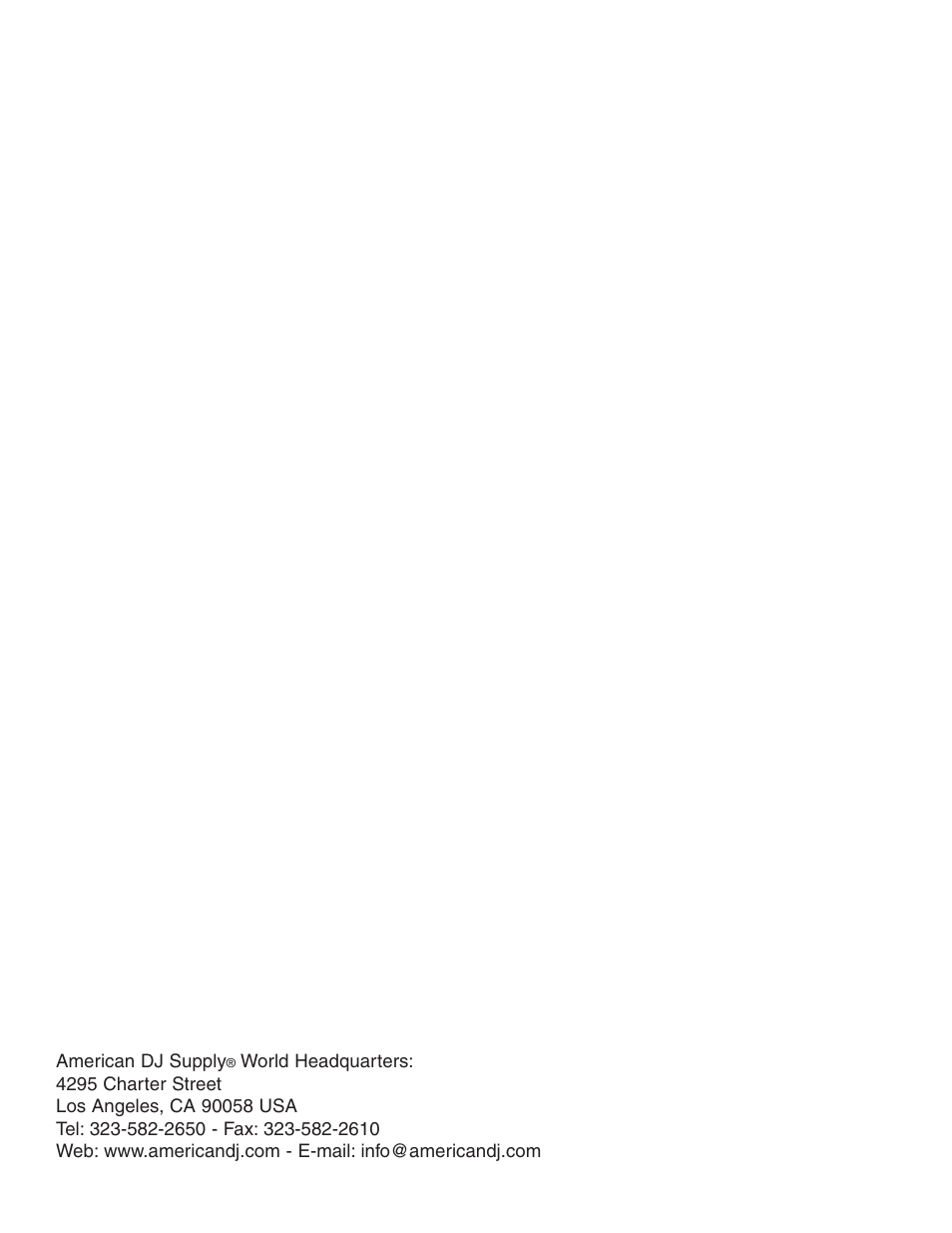 American Audio DCD PRO 250 User Manual | Page 18 / 18