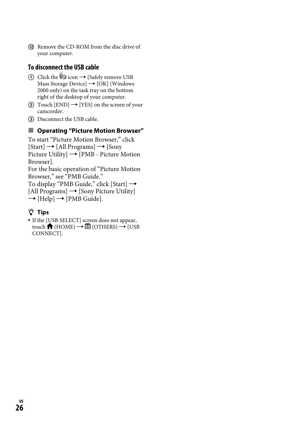 Sony DCR-SR220D User Manual | Page 26 / 64