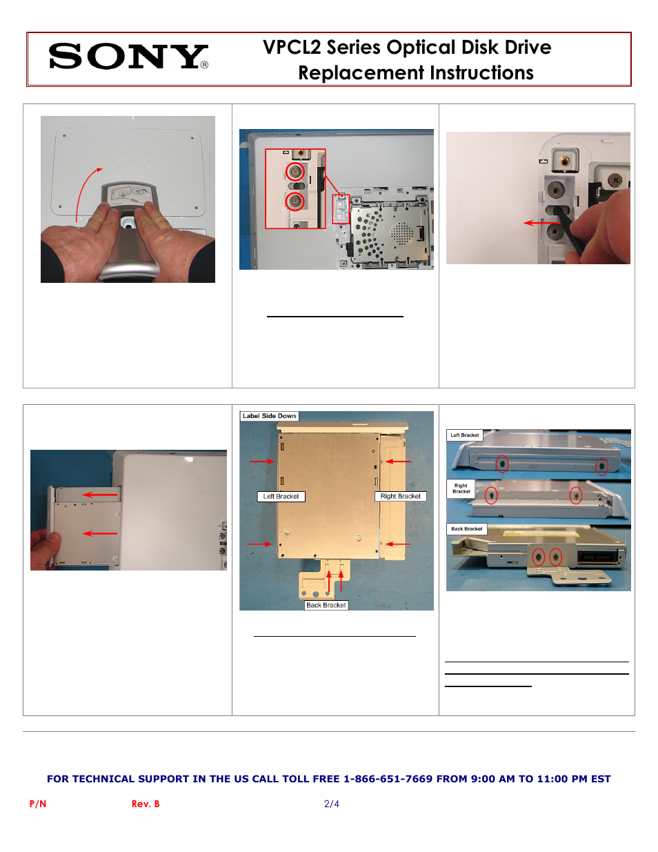 Sony VPCL21AFX User Manual | Page 2 / 4