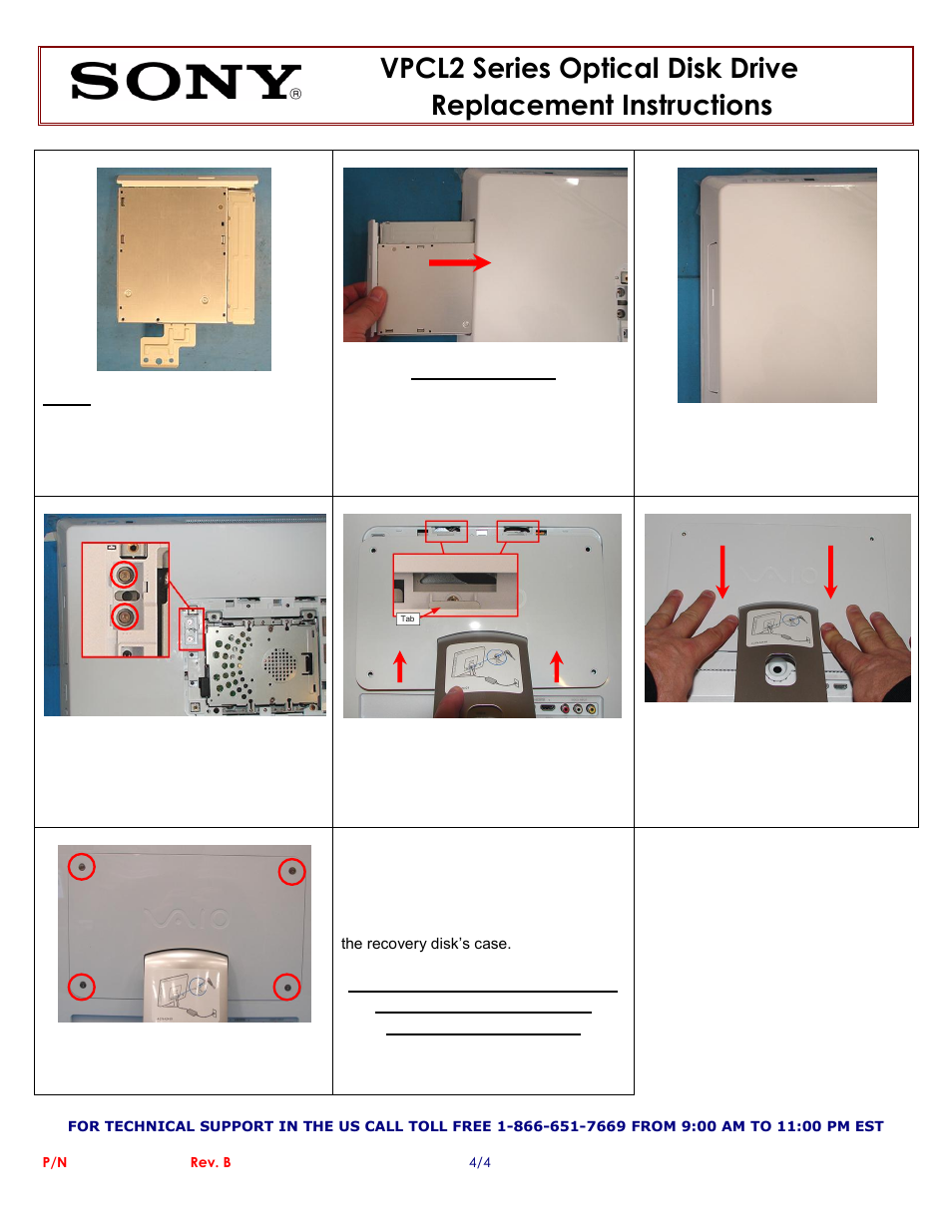 Sony VPCL21AFX User Manual | Page 4 / 4