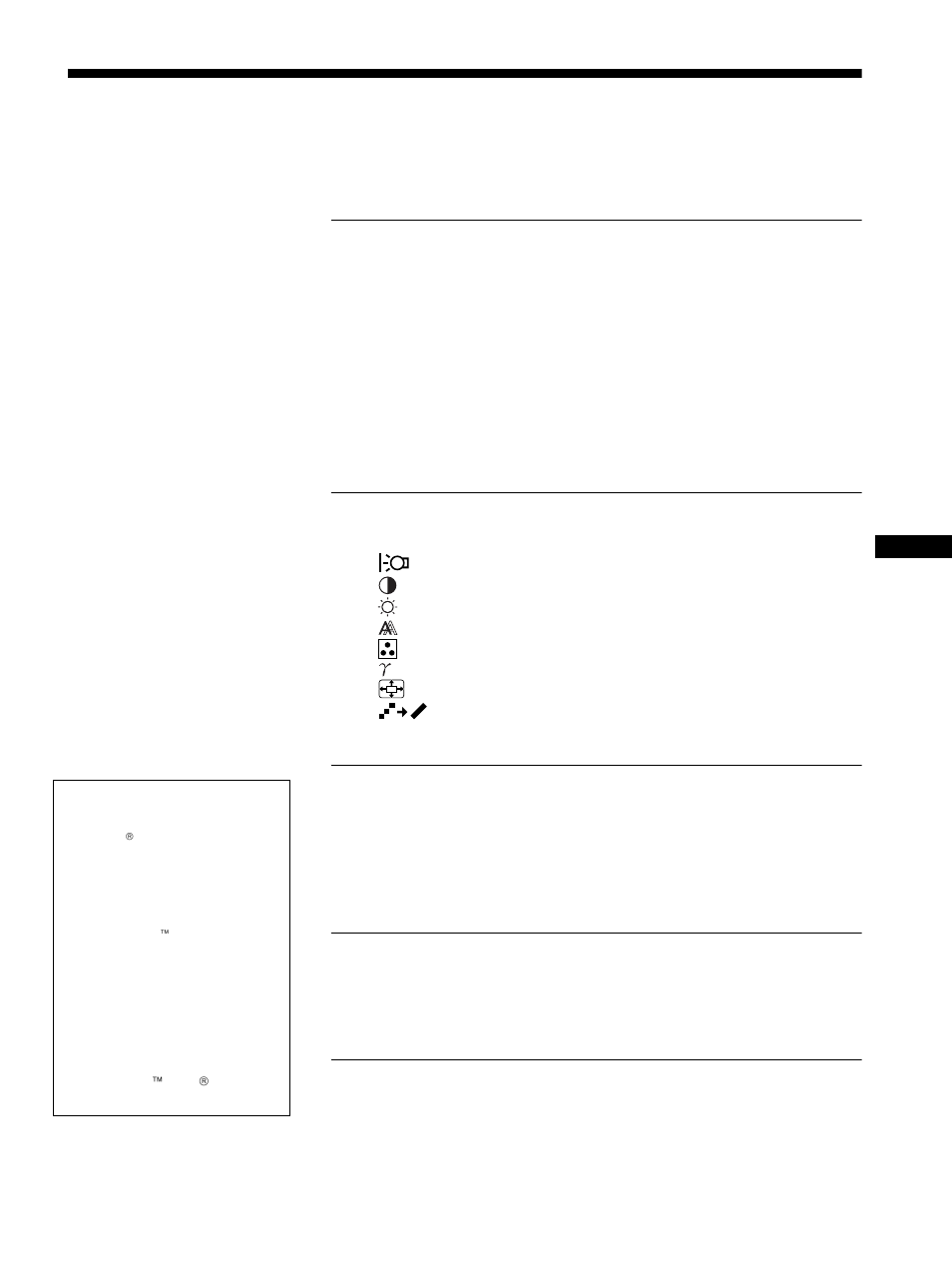 Sony SDM-X72 User Manual | Page 3 / 72