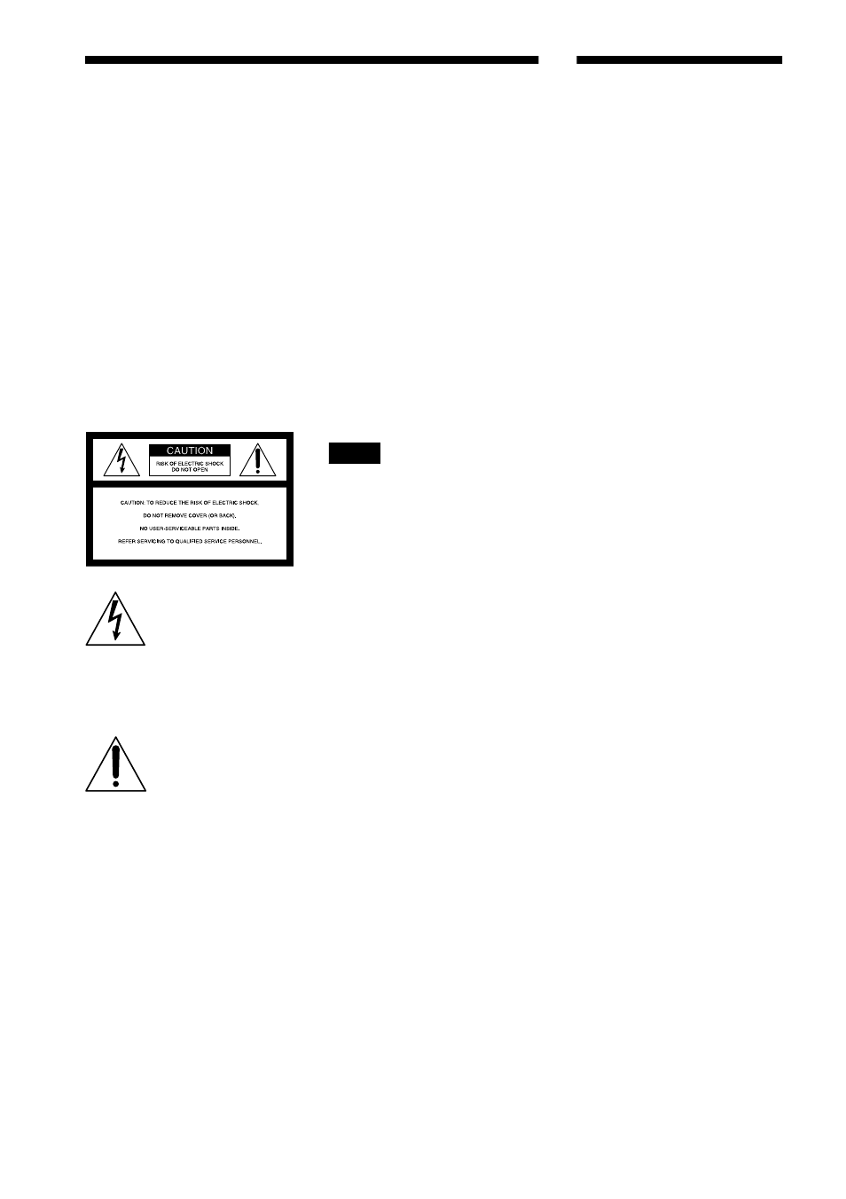 Warning, Welcome | Sony DVP-NS300 User Manual | Page 2 / 72