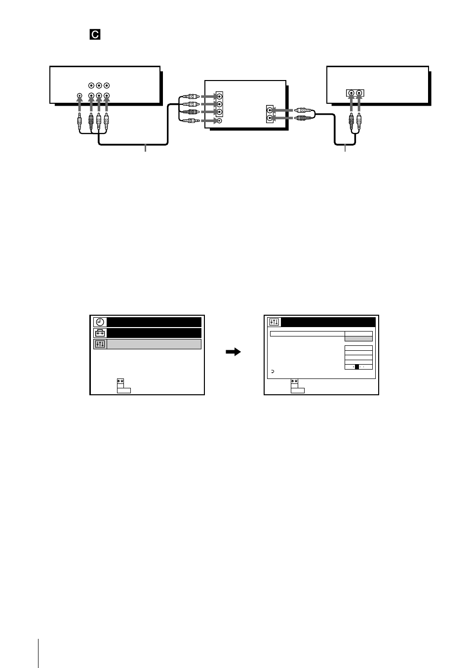 Completing a/v hookup, Hookups | Sony SLV-N70 User Manual | Page 10 / 112