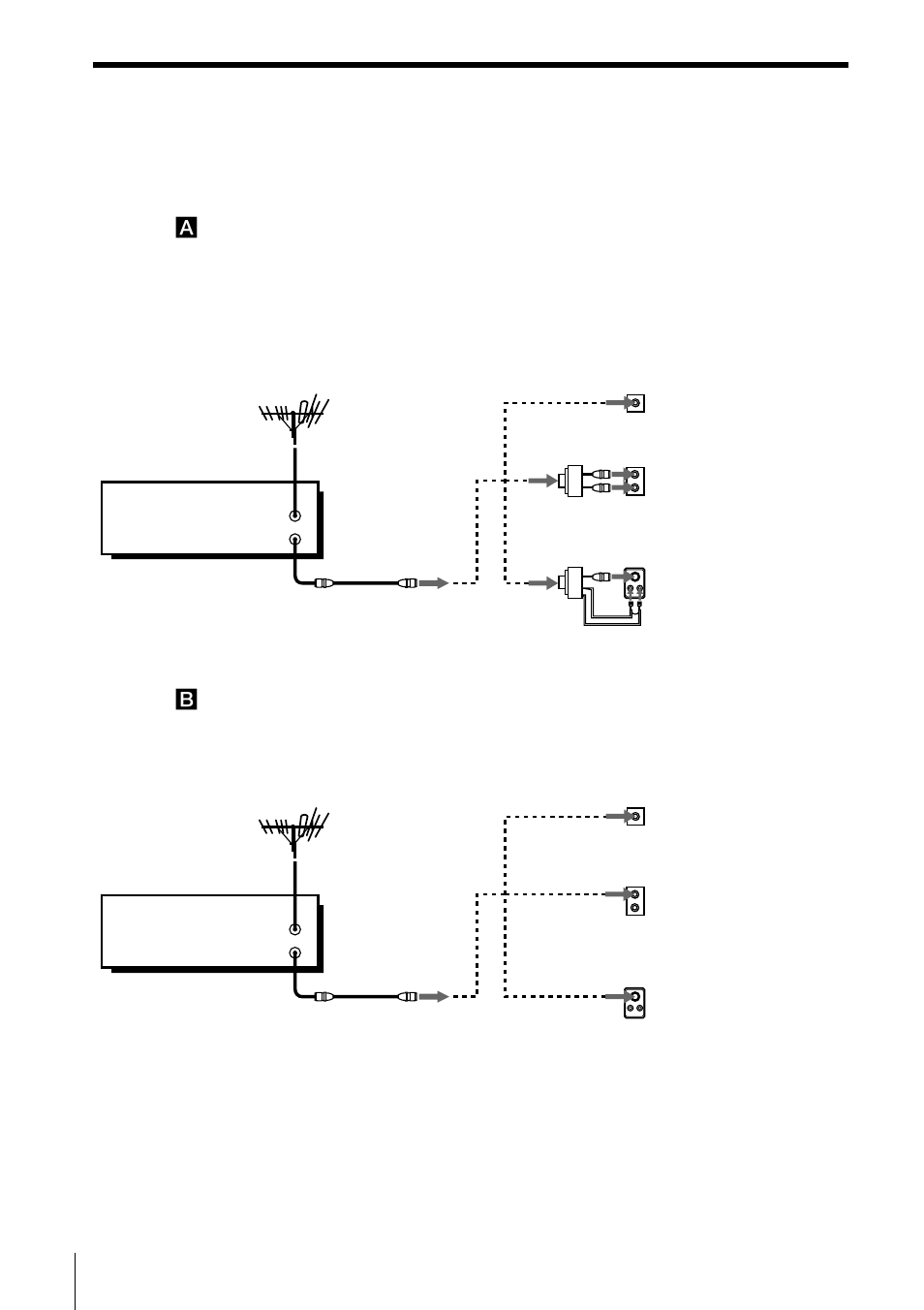 20 to, Hookup 4 antenna hookup | Sony SLV-N70 User Manual | Page 20 / 112