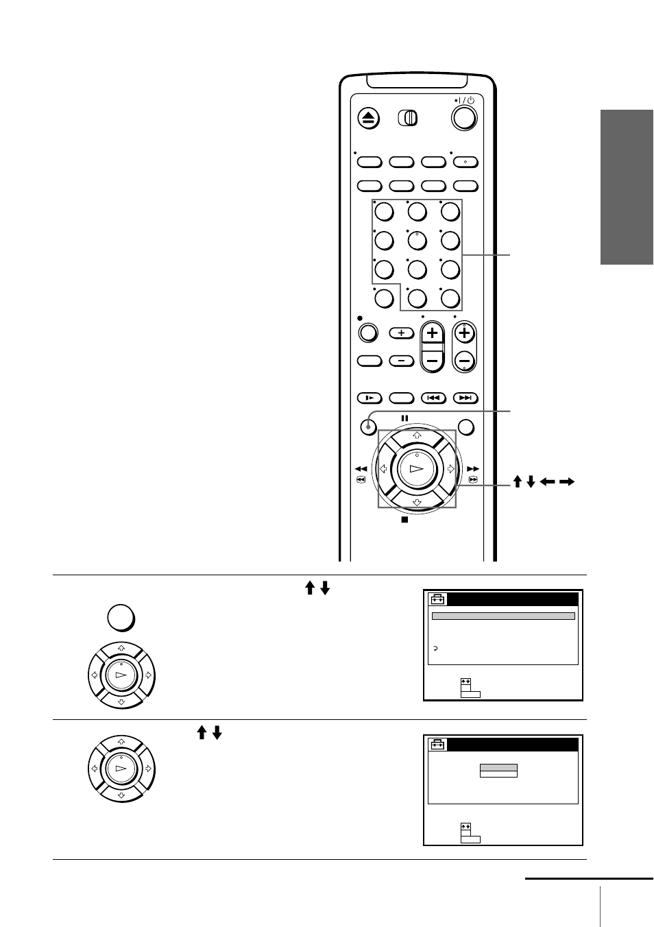 Setting up the vcr plus+ gold system manually, Getti ng sta rted | Sony SLV-N70 User Manual | Page 55 / 112