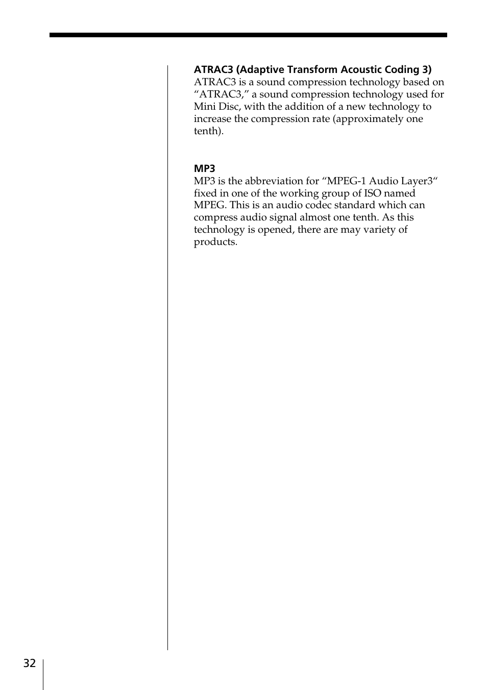 Sony MC-P10 User Manual | Page 32 / 40