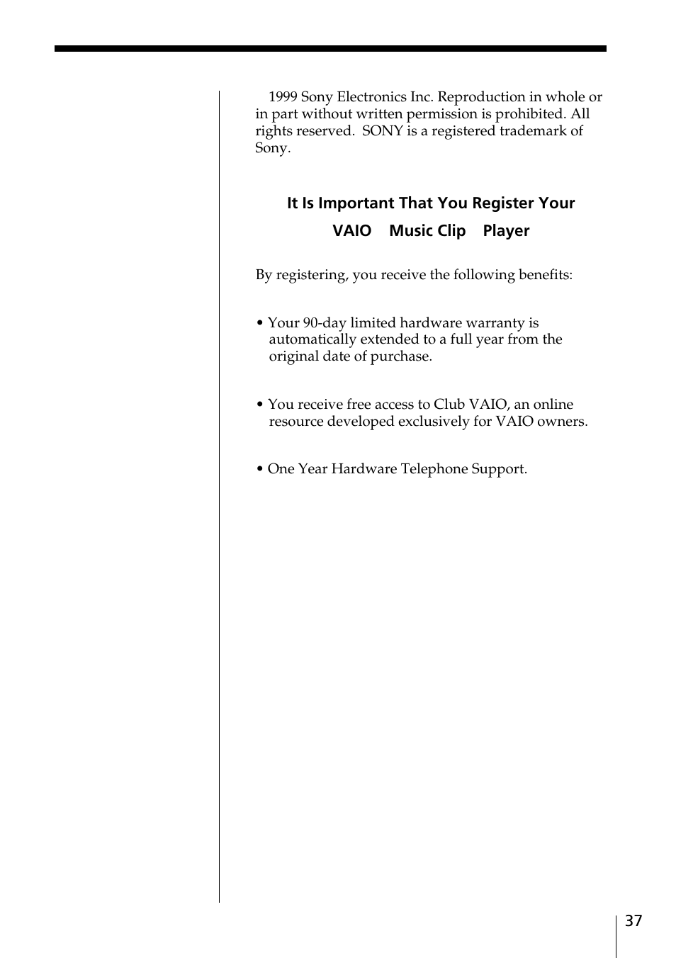 Sony MC-P10 User Manual | Page 37 / 40