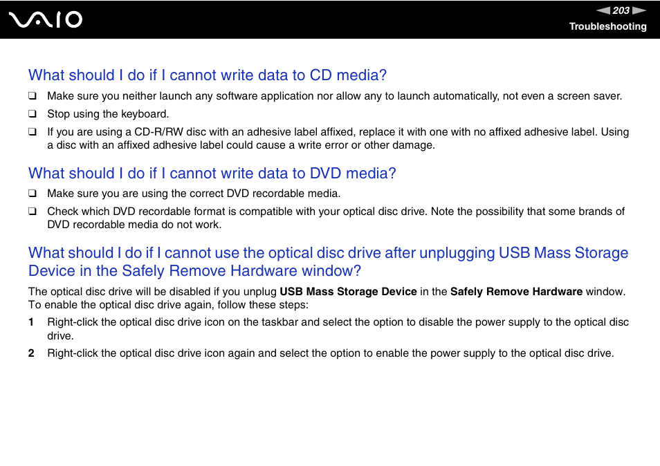 Sony VGN-TZ340NCP User Manual | Page 203 / 238