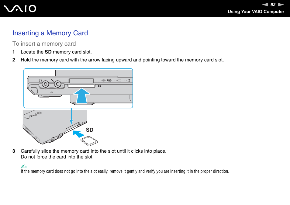 Sony VGN-TZ340NCP User Manual | Page 62 / 238