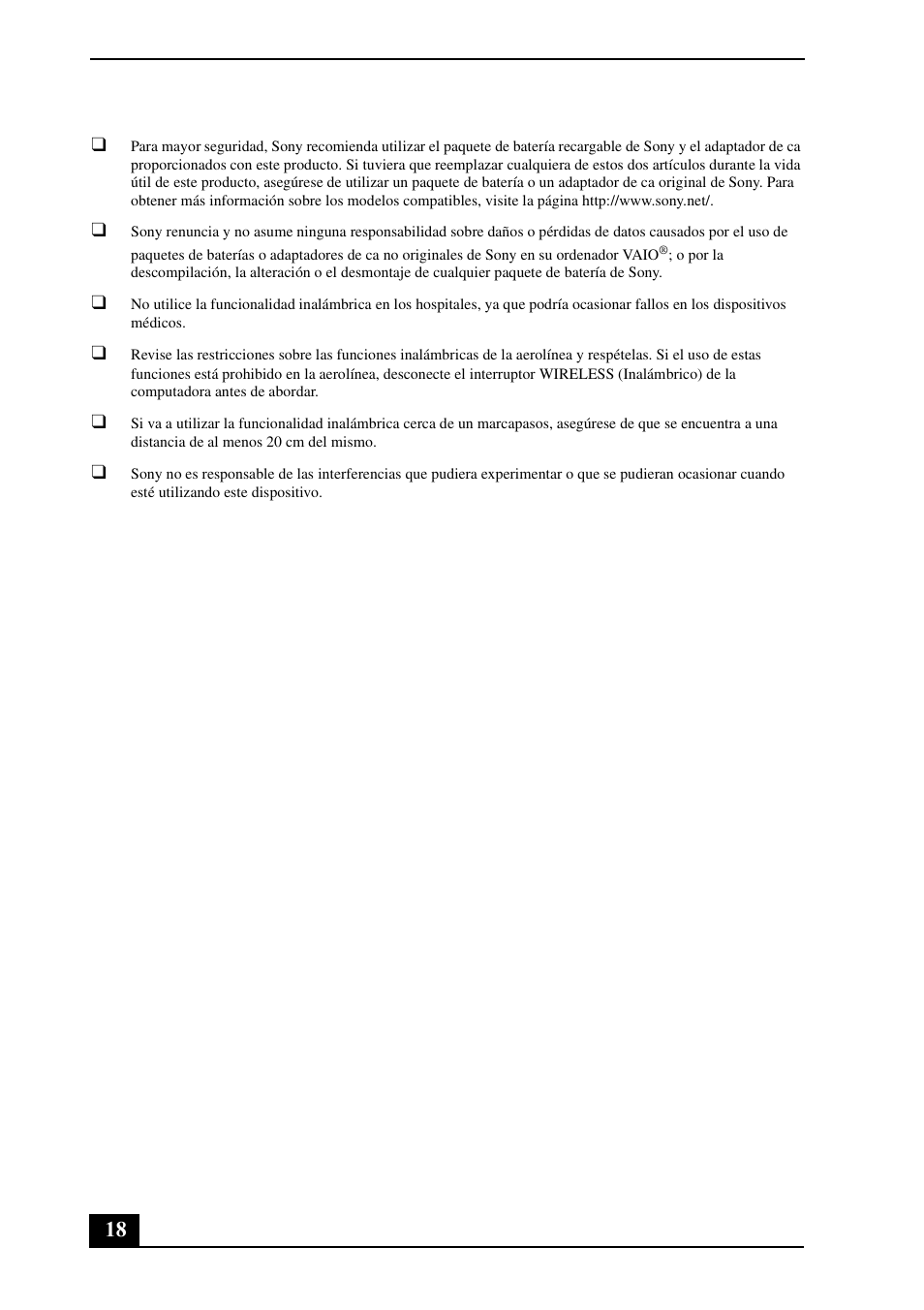 Sony VPCYB33KX User Manual | Page 18 / 28