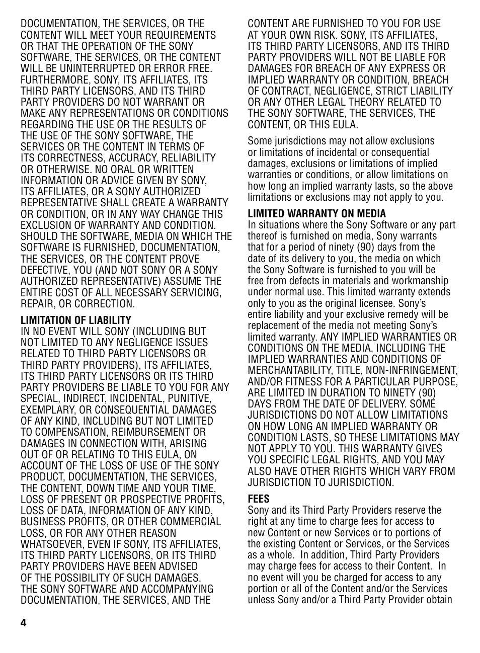 Sony KDL-46EX645 User Manual | Page 4 / 28