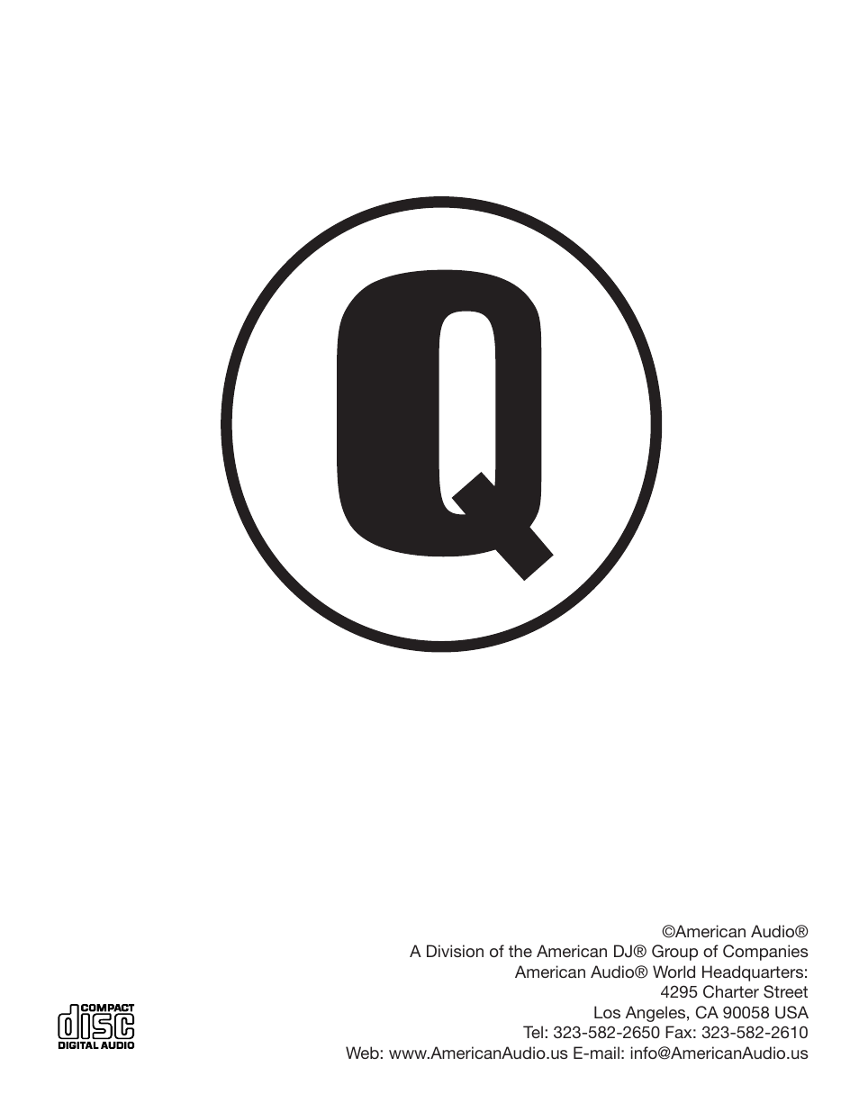 American Audio DCD-PRO210 User Manual | Page 22 / 22
