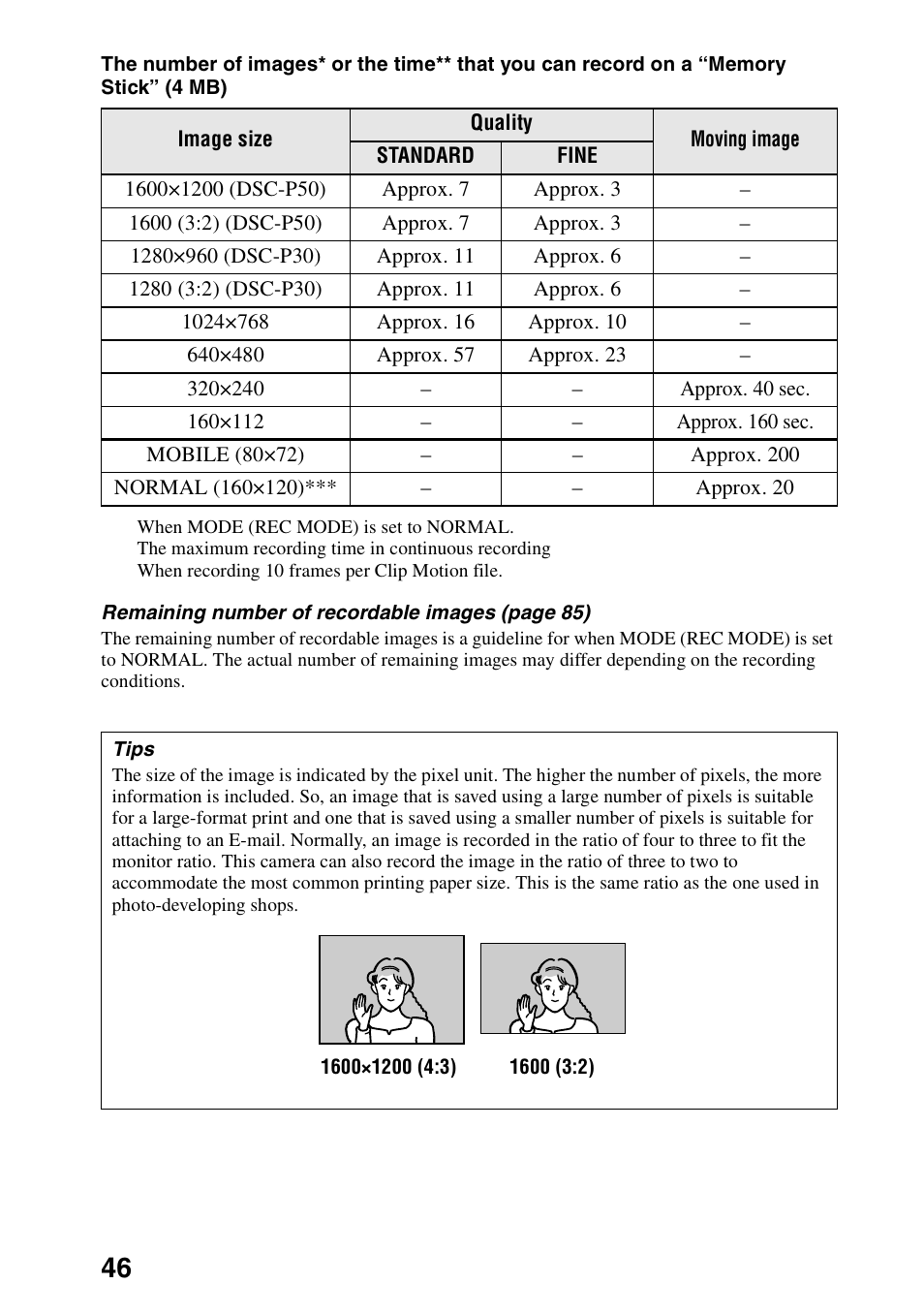 S 46 | Sony DSC-P30 User Manual | Page 46 / 92