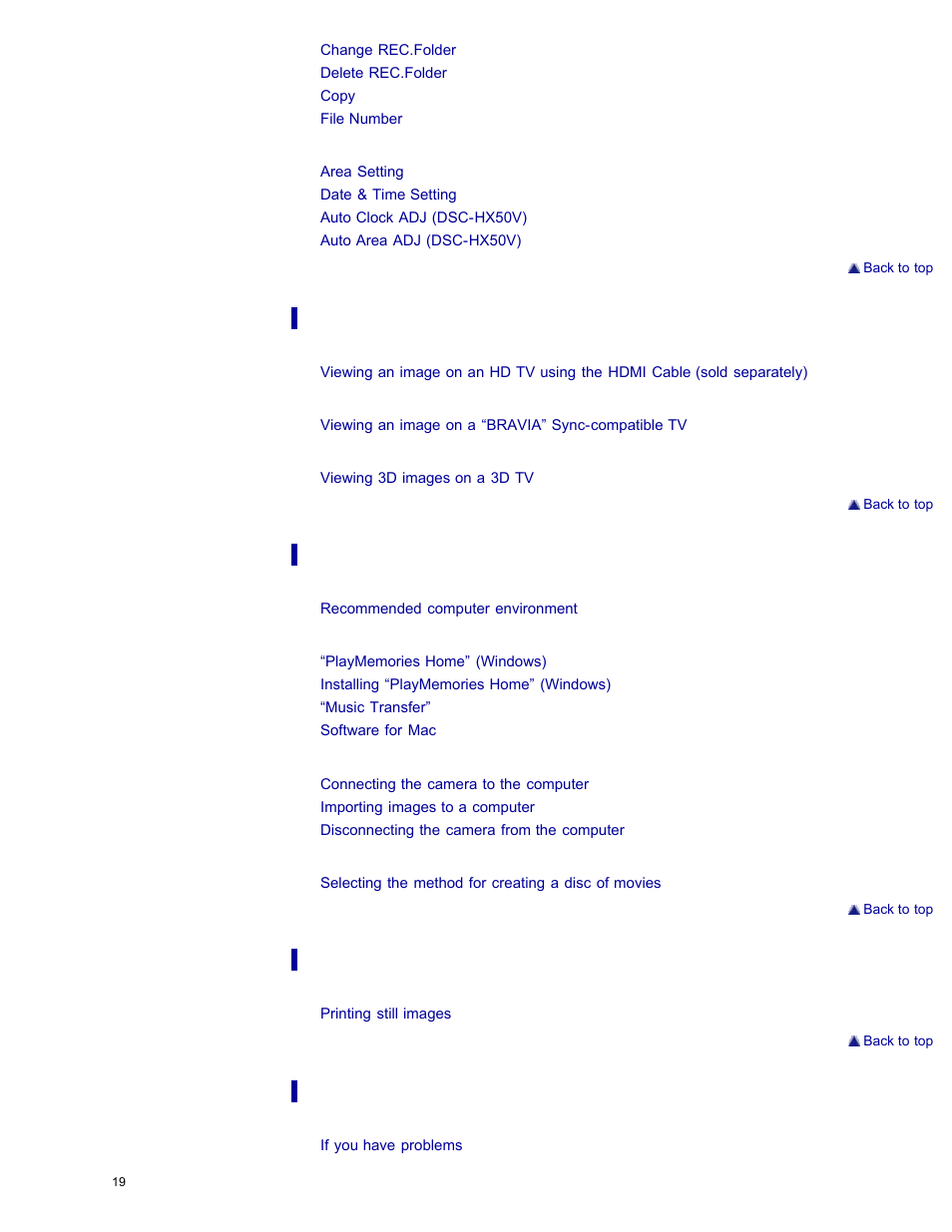 Sony DSC-HX50V User Manual | Page 26 / 289