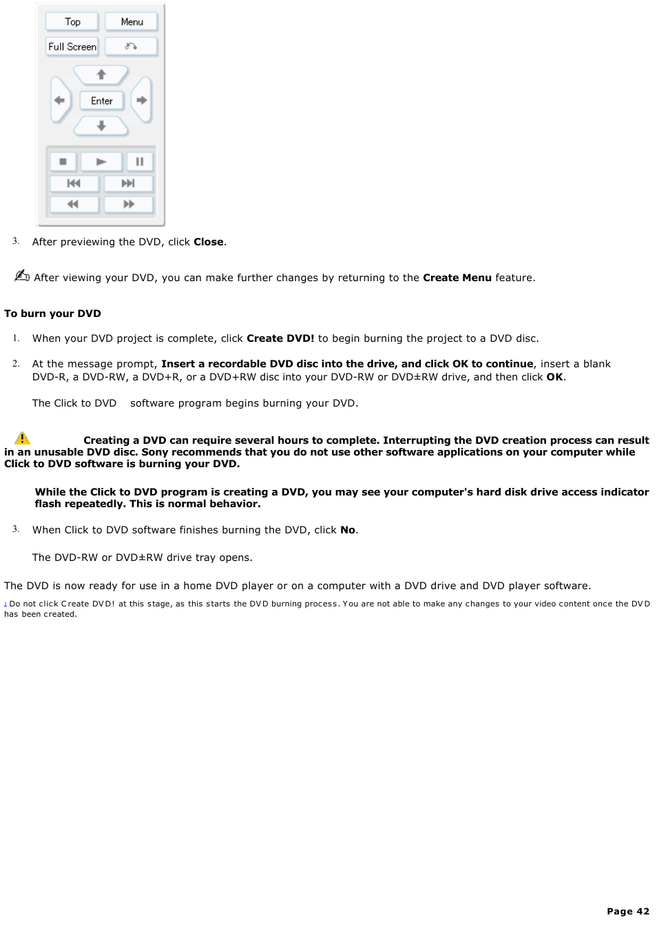 Sony PCV-RS321 User Manual | Page 42 / 161
