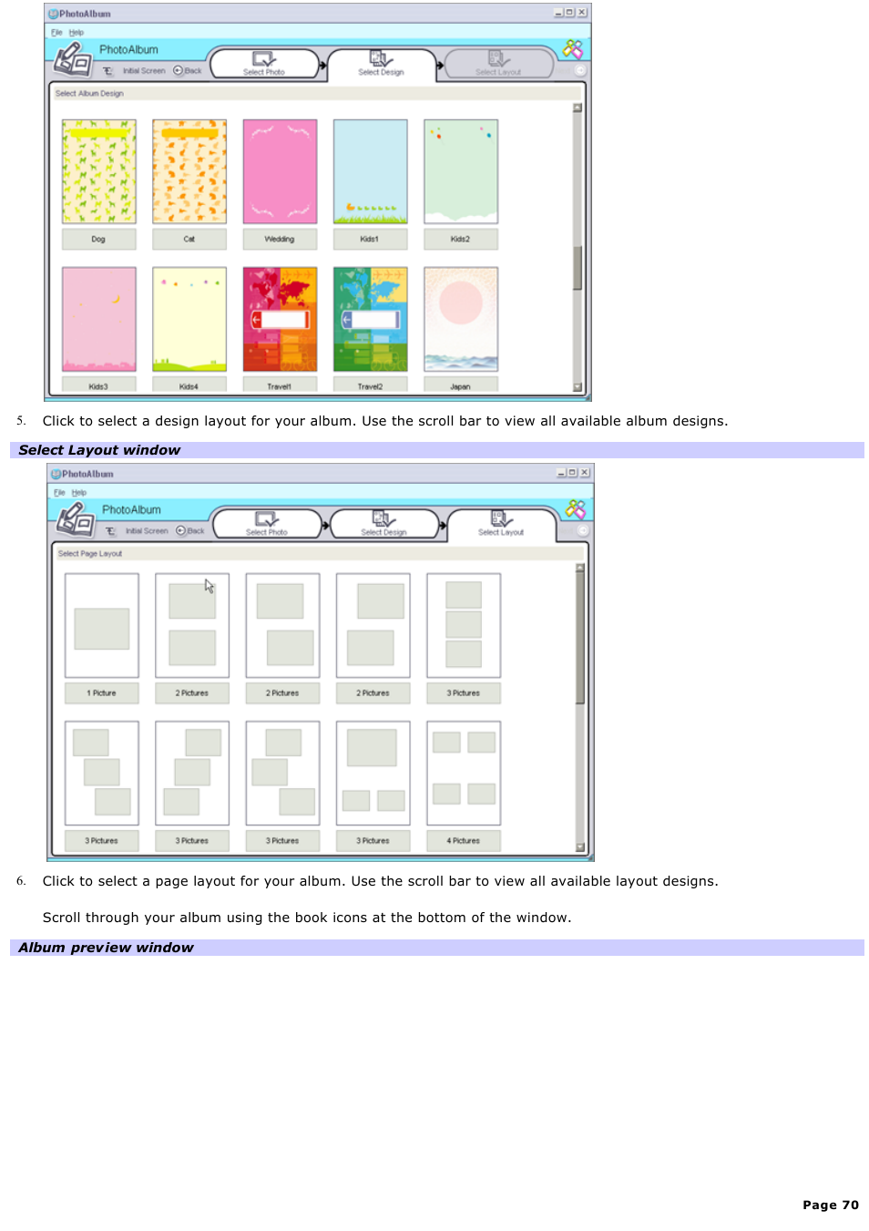 Sony PCV-RS321 User Manual | Page 70 / 161