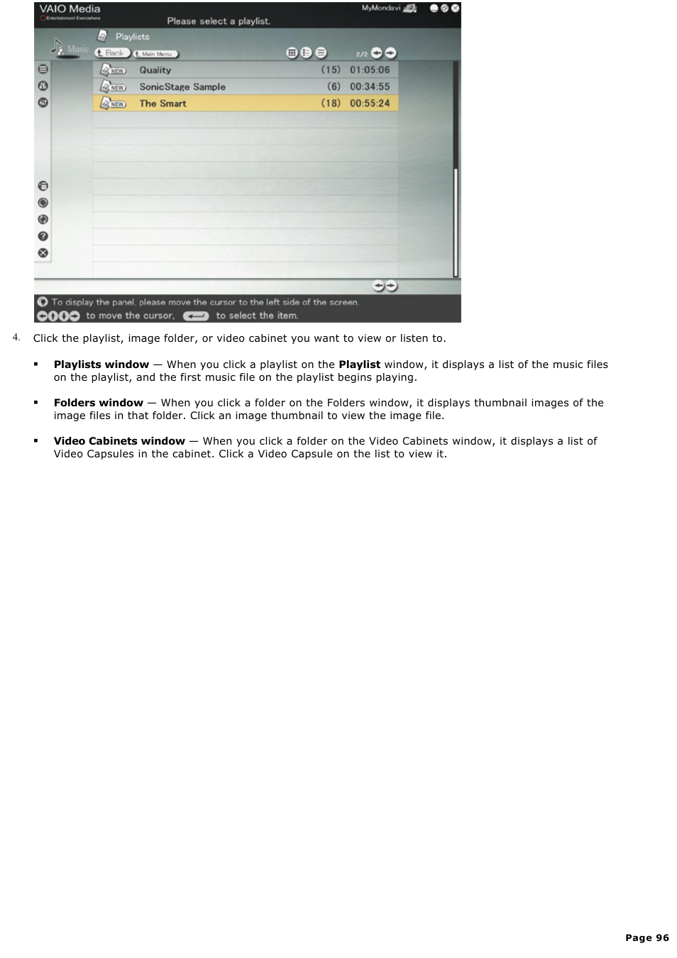 Sony PCV-RS321 User Manual | Page 96 / 161