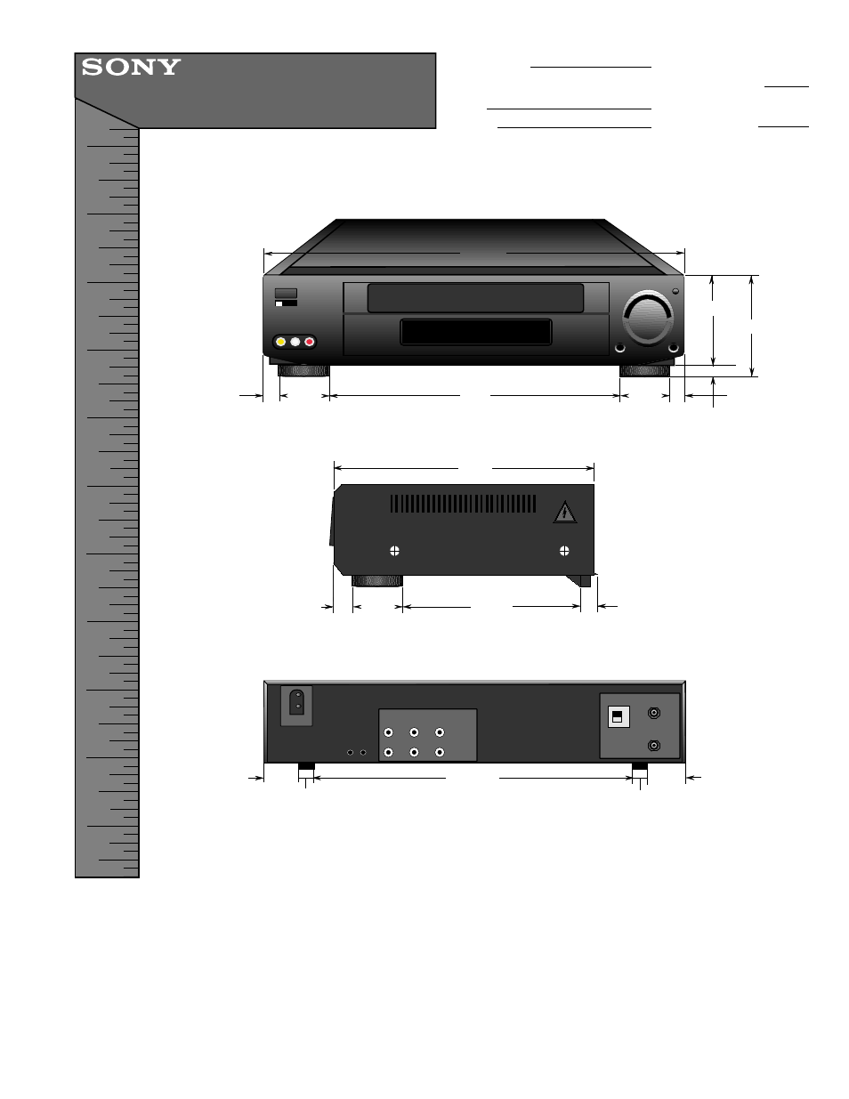 Sony SLV-778HF User Manual | 1 page