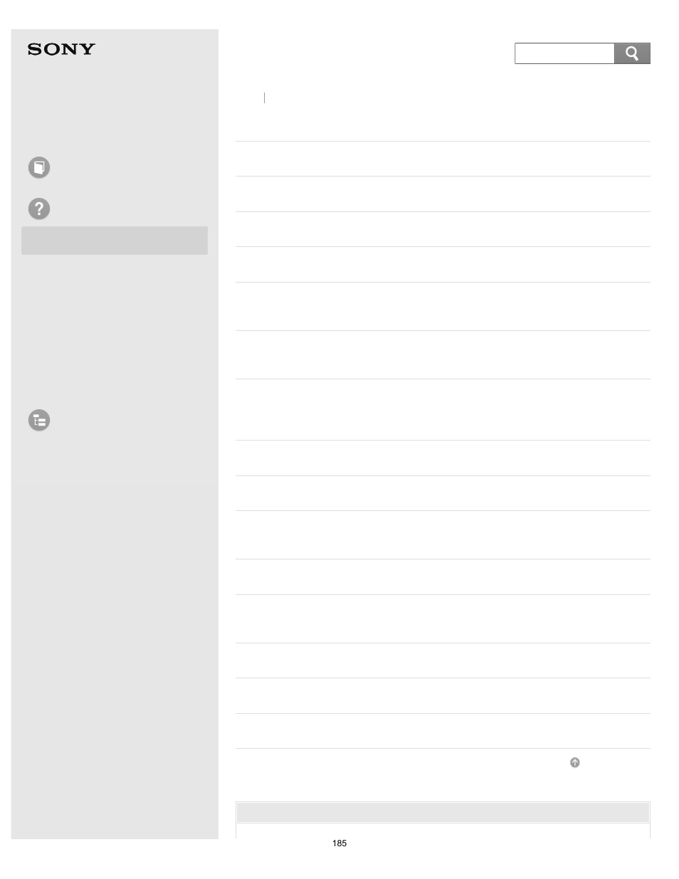 Display, User guide, How to use troubleshooting | List of topics | Sony SVD13213CYB User Manual | Page 185 / 484