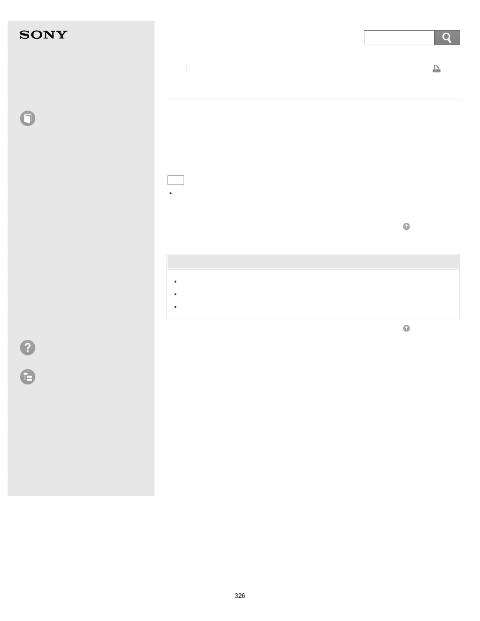 Enabling/disabling the touch pad, User guide, How to use | Troubleshooting list of topics, Vaio duo 13 | Sony SVD13213CYB User Manual | Page 326 / 484