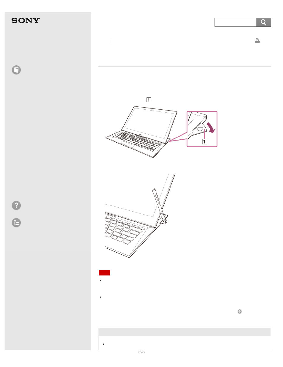 User guide, How to use, Troubleshooting list of topics | Sony SVD13213CYB User Manual | Page 398 / 484
