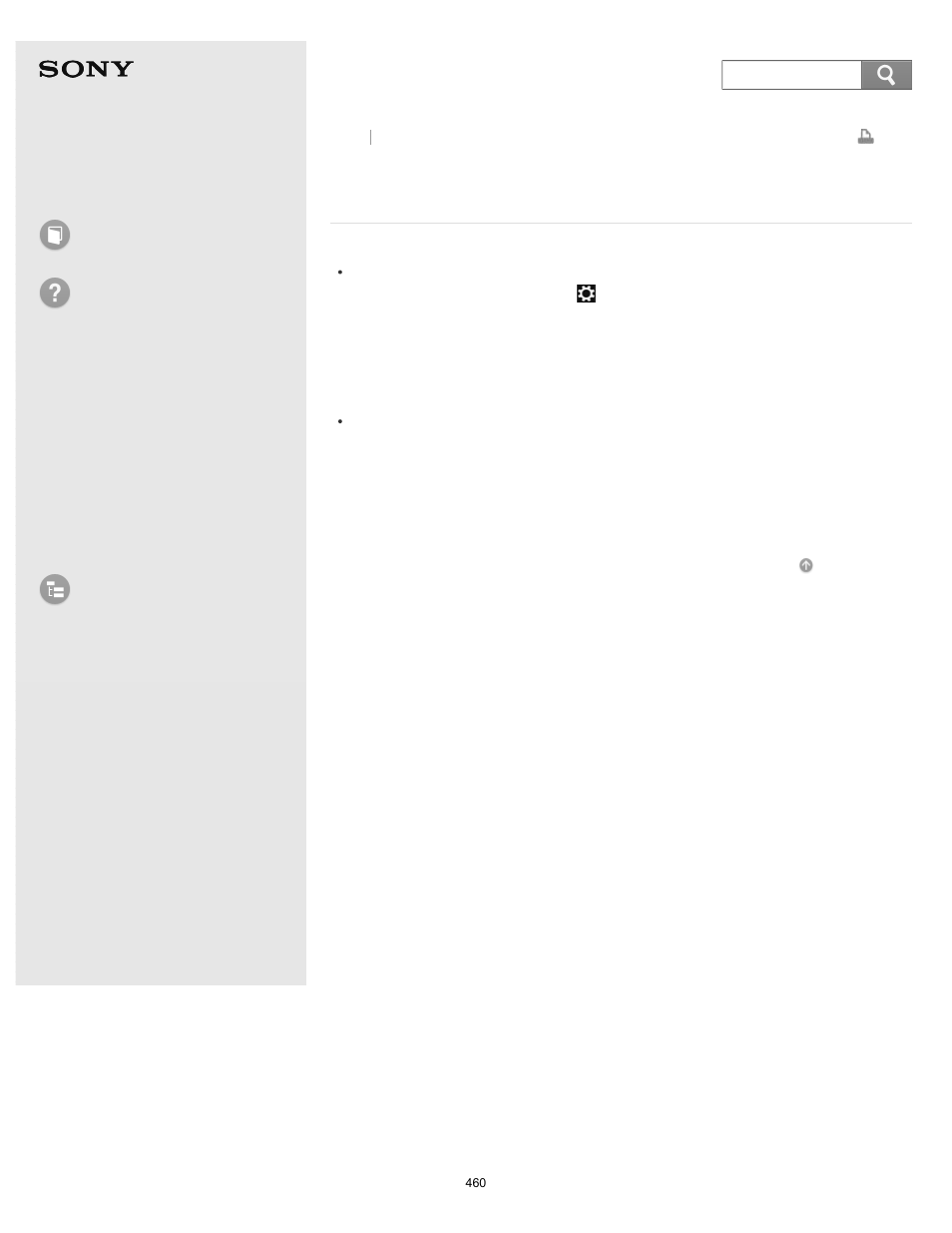 Notification area, Desktop notification area, User guide | How to use troubleshooting, List of topics | Sony SVD13213CYB User Manual | Page 460 / 484