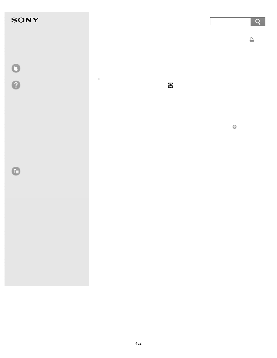 User guide, How to use troubleshooting, List of topics | Sony SVD13213CYB User Manual | Page 462 / 484