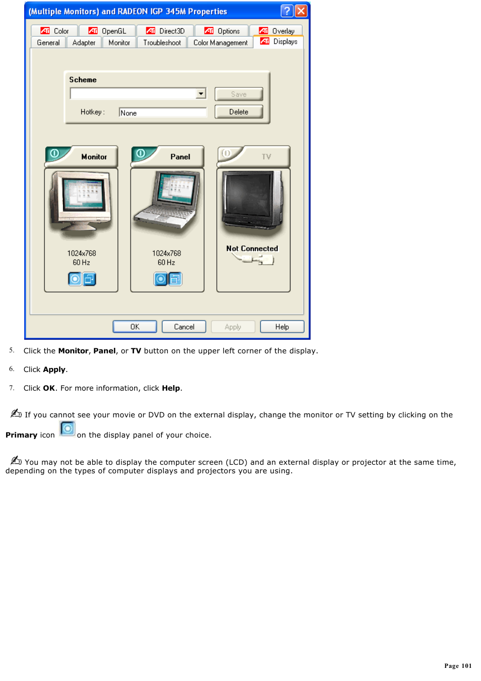 Sony PCG-FRV25 User Manual | Page 101 / 124