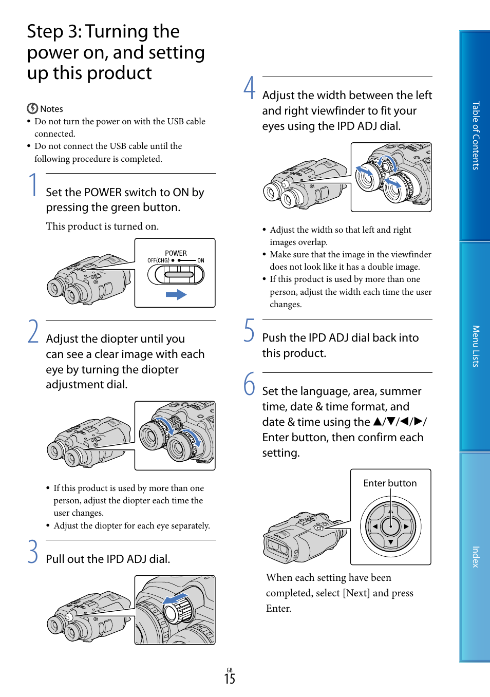 Sony DEV-5 User Manual | Page 15 / 98