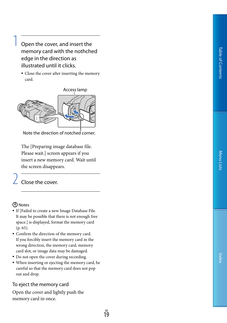 Sony DEV-5 User Manual | Page 19 / 98