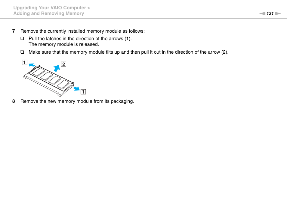 Sony VGNSR590F User Manual | Page 121 / 187